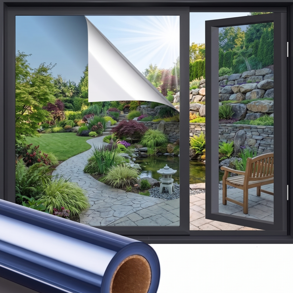 one way vision window films